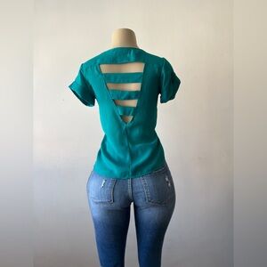 Green Professional Blouse